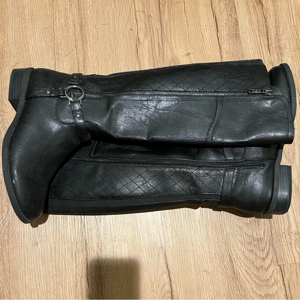 G by Guess Black Heeled Boots